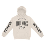 Denver Hoodie in Natural - front-sleeves view