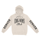 Denver Hoodie in Natural - front-sleeves view
