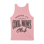 Denver Cool Mom Tank Top Pink back