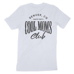 Denver Cool Mom T-Shirt Light Blue back