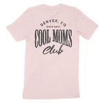Denver Cool Mom T-Shirt Soft Pink back