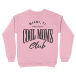 Miami Cool Mom Crewneck Light Pink back