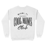 Miami Cool Mom Crewneck White back