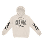 Miami Hoodie in Natural - front-sleeves view