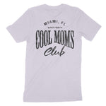 Miami Cool Mom T-Shirt Lavender Dust back