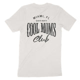 Miami Cool Mom T-Shirt Vintage White back