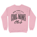 New York Cool Mom Crewneck Light Pink back