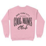 New York Cool Mom Crewneck Light Pink back