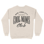 New York Cool Mom Crewneck in Natural - back view