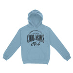 New York Cool Mom Hoodie Light Blue front