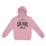 New York Cool Mom Hoodie Light Pink front