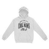 New York Cool Mom Hoodie White front