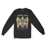 Austin Psychedelic Club Longsleeve in Black - front view