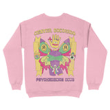 Denver Psychedelic Club Crewneck Light Pink back