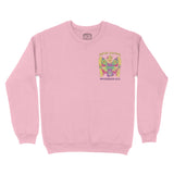 Denver Psychedelic Club Crewneck Light Pink front