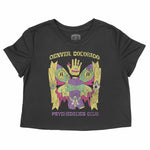 Denver Psychedelic Club Cropped Tee Black front