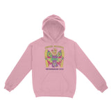 Denver Psychedelic Club Hoodie Light Pink front