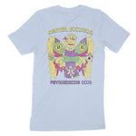 Denver Psychedelic Club T-Shirt Baby Blue back