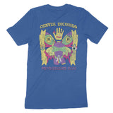 Denver Psychedelic Club T-Shirt Columbia Blue back