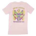 Denver Psychedelic Club T-Shirt Soft Pink back