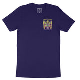 Denver Psychedelic Club T-Shirt Team Navy front