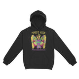 Miami Hoodie in Black - front view