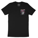 New York Retro Kitten Club 2 T-Shirt Vintage_Black front