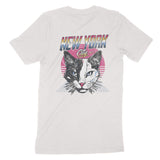 New York Retro Kitten Club 2 T-Shirt Vintage_White back