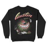 Austin Watermelon Skater Crewneck Black back