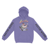 Austin Hoodie in Violet - front-sleeves view