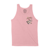 Austin Watermelon Skater Tank Top Pink front