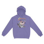 Denver Hoodie in Violet - front view