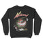 Miami Crewneck in Black - back view