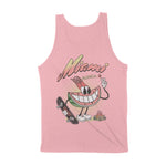 Miami Watermelon Skater Tank Top Pink back