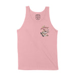 Miami Watermelon Skater Tank Top Pink front