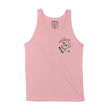Miami Watermelon Skater Tank Top Pink front