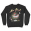 New York Crewneck in Black - back view