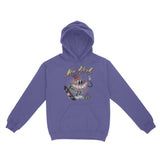 New York Watermelon Skater Hoodie Violet front