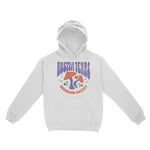 Austin Mushroom Society Hoodie White front