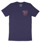 Austin Mushroom Society T-Shirt Navy front