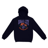 Miami Mushroom Society Hoodie Navy front