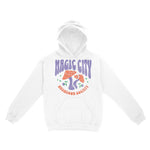 Miami Hoodie in White - front view