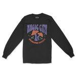 Miami Mushroom Society Longsleeve in Black - front view