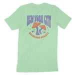 New York Mushroom Society T-Shirt Mint back