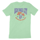 New York Mushroom Society T-Shirt Mint back