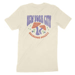 New York Mushroom Society T-Shirt Natural back