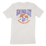 New York Mushroom Society T-Shirt Vintage_White back
