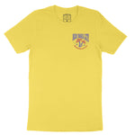New York Mushroom Society T-Shirt Yellow front