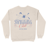Austin Crewneck in Natural - back view