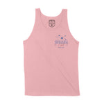 Austin Swimming Club Tank Top Pink front